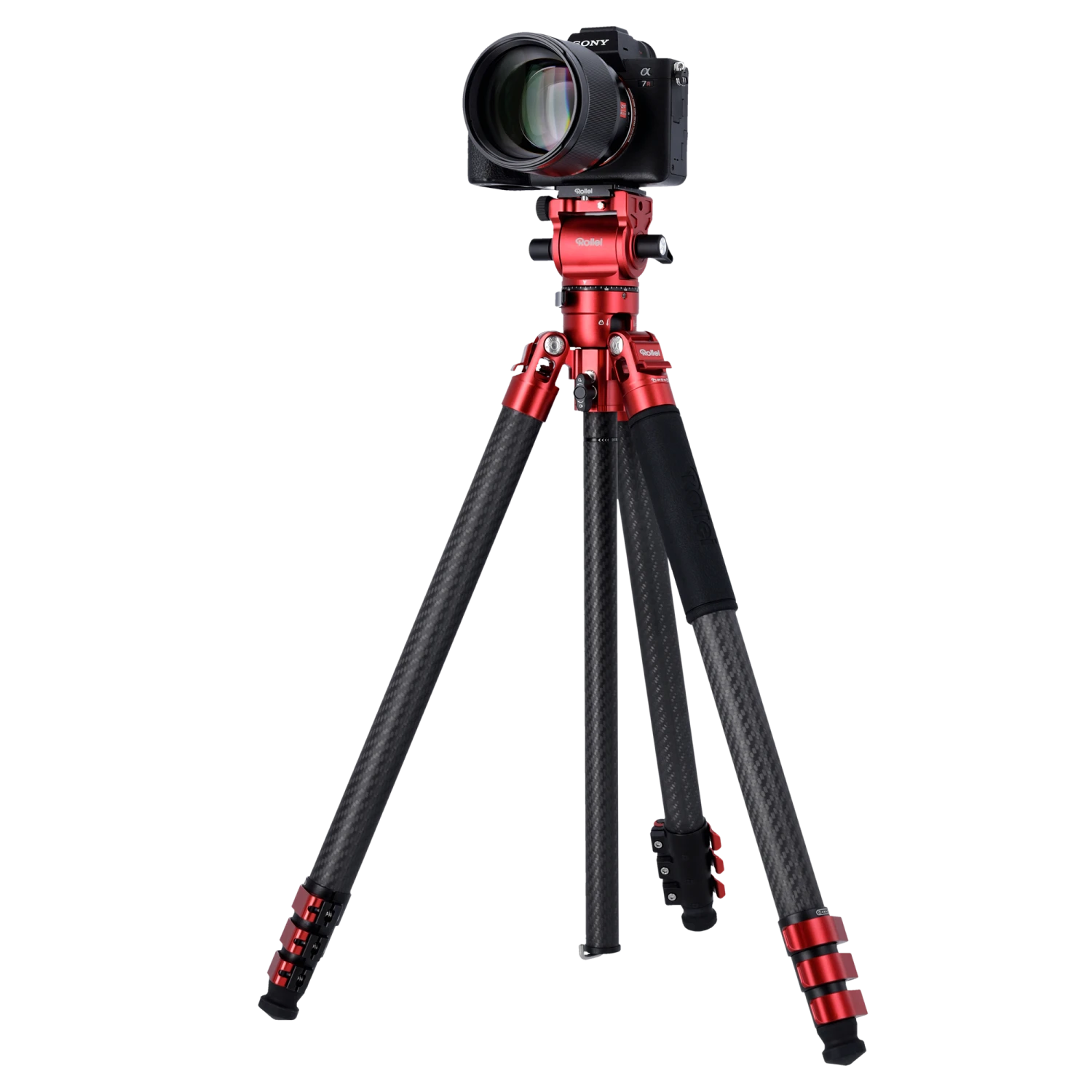 Rollei Easy Traveler XL Carbon Videostativ – Bild 8