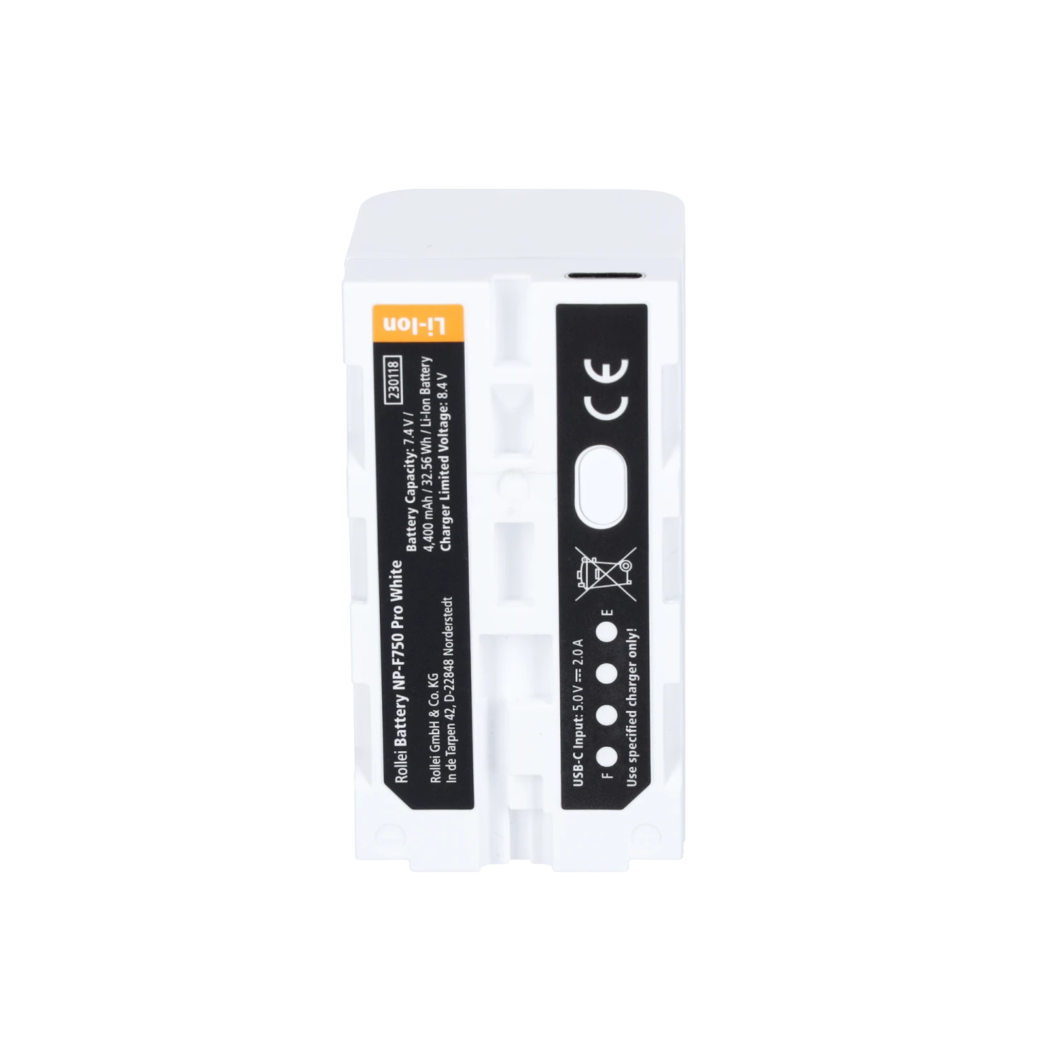 Rollei Bundle 2x NP-F750 ProWhite – Bild 7