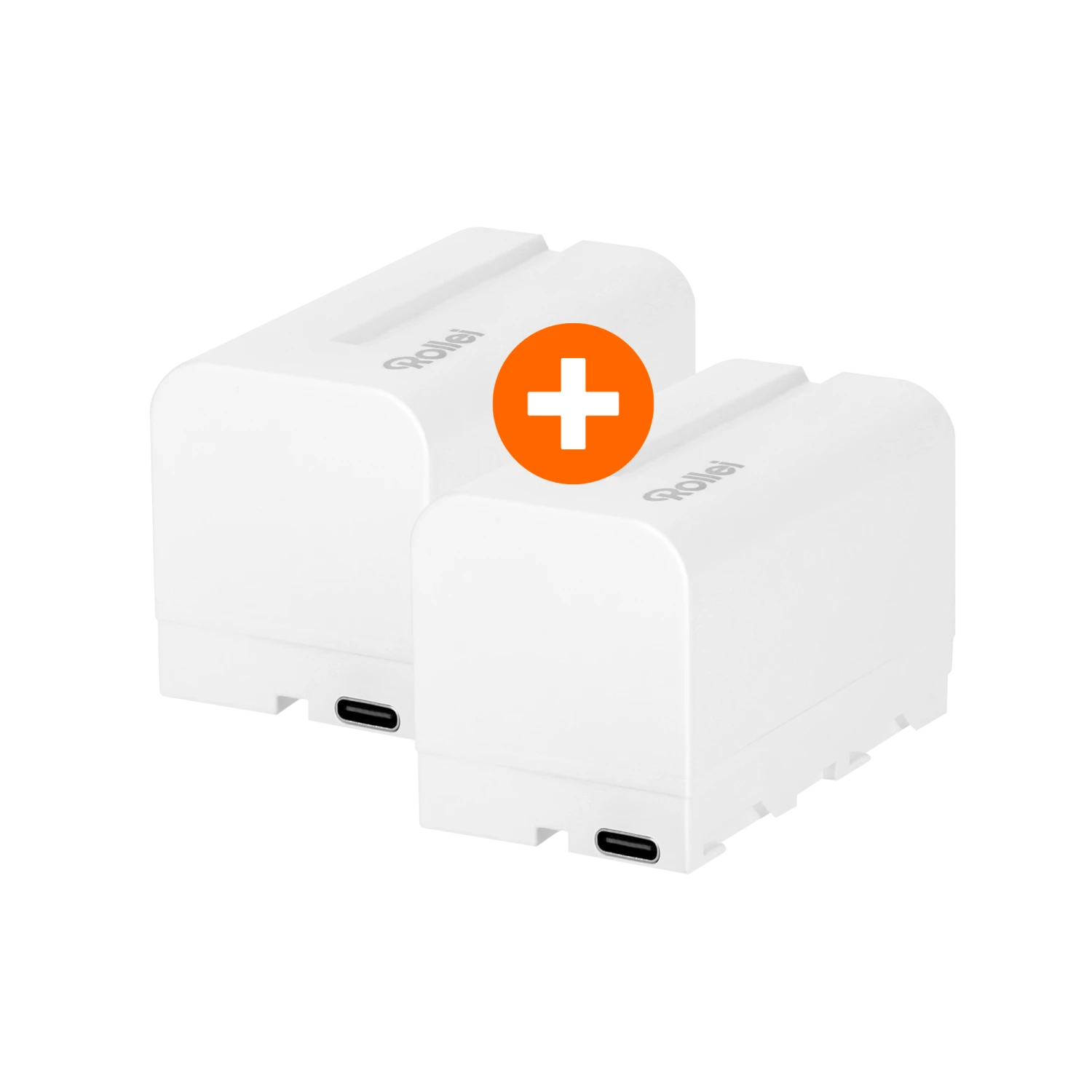 Rollei Bundle 2x NP-F750 ProWhite