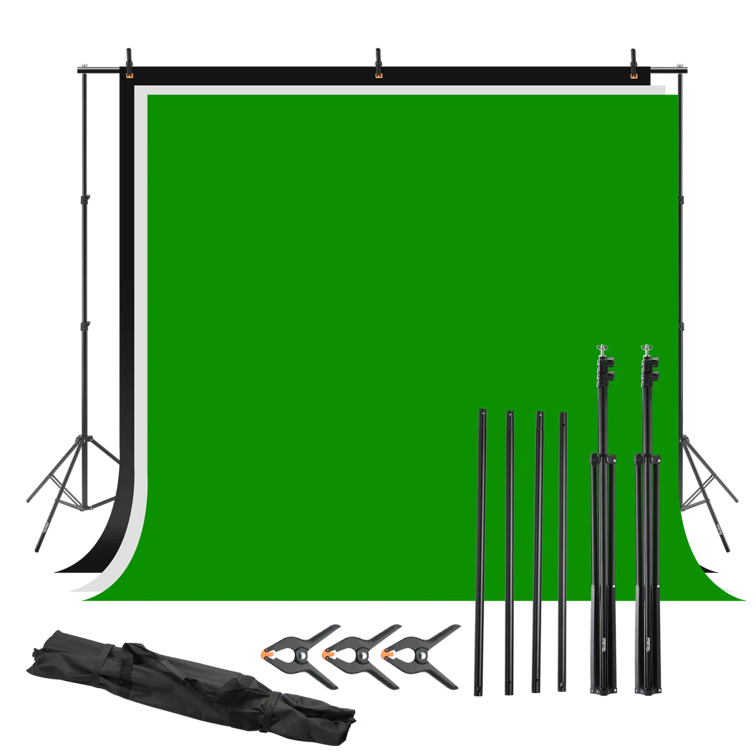 Rollei Hintergrund-Stativset Inkl. Hintergründe – Bild 5